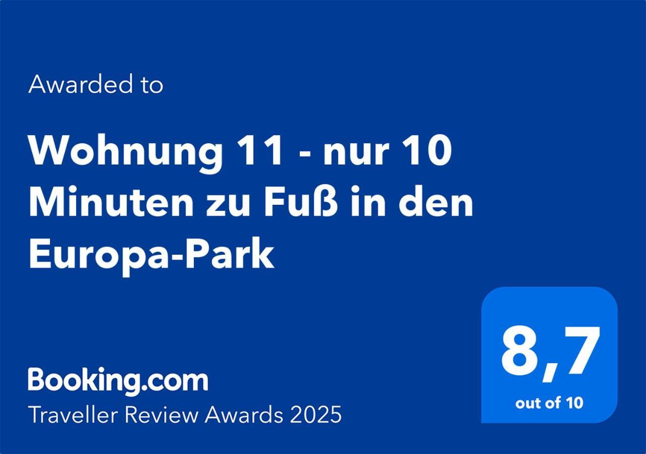 Wohnung 11 - Nur 10 Minuten Zu Fuss In Den Europa-Park Rust Dış mekan fotoğraf